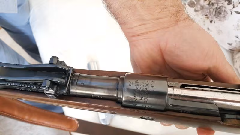 1918 5`li Mauser 7.9 capinda