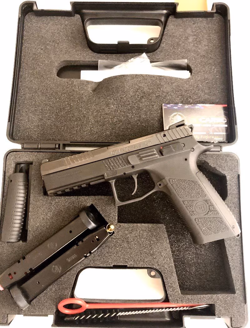 CZ P09 özel 1 kg tetik ağırlığı ile 19+1 9mm Ocak ayında MKE den alındı