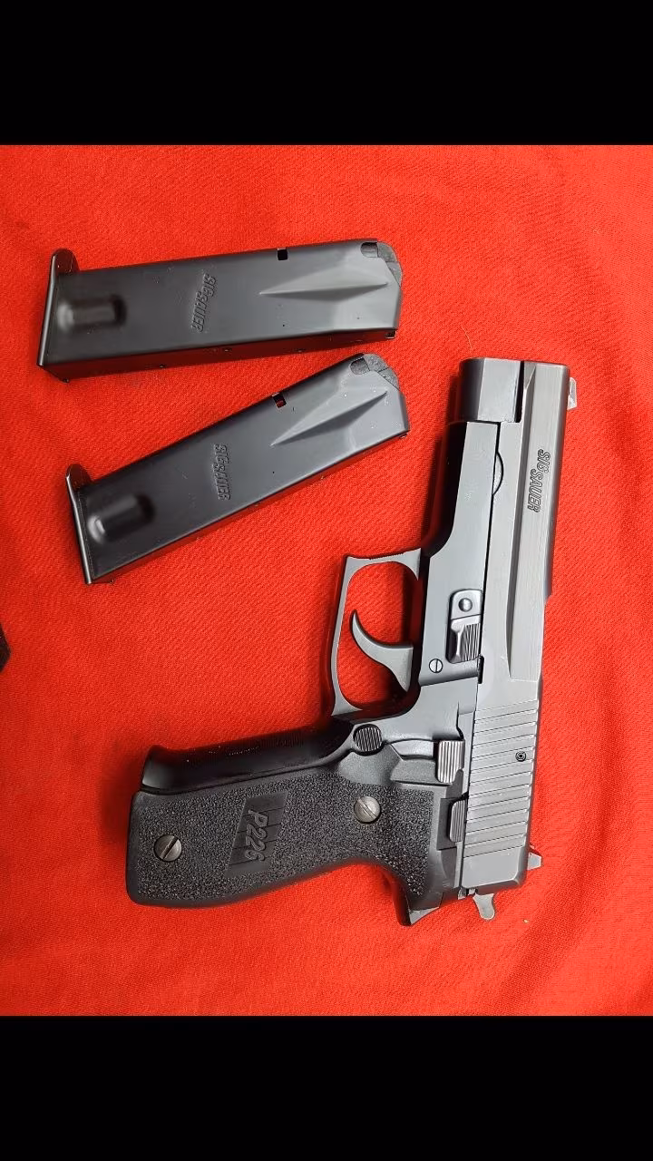 0 ayarinda Sigsauer P226 U Alman