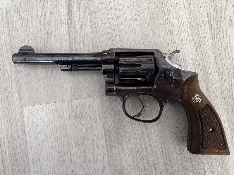 1942 Yapımı Smith WESSON special 38cal. 9.65