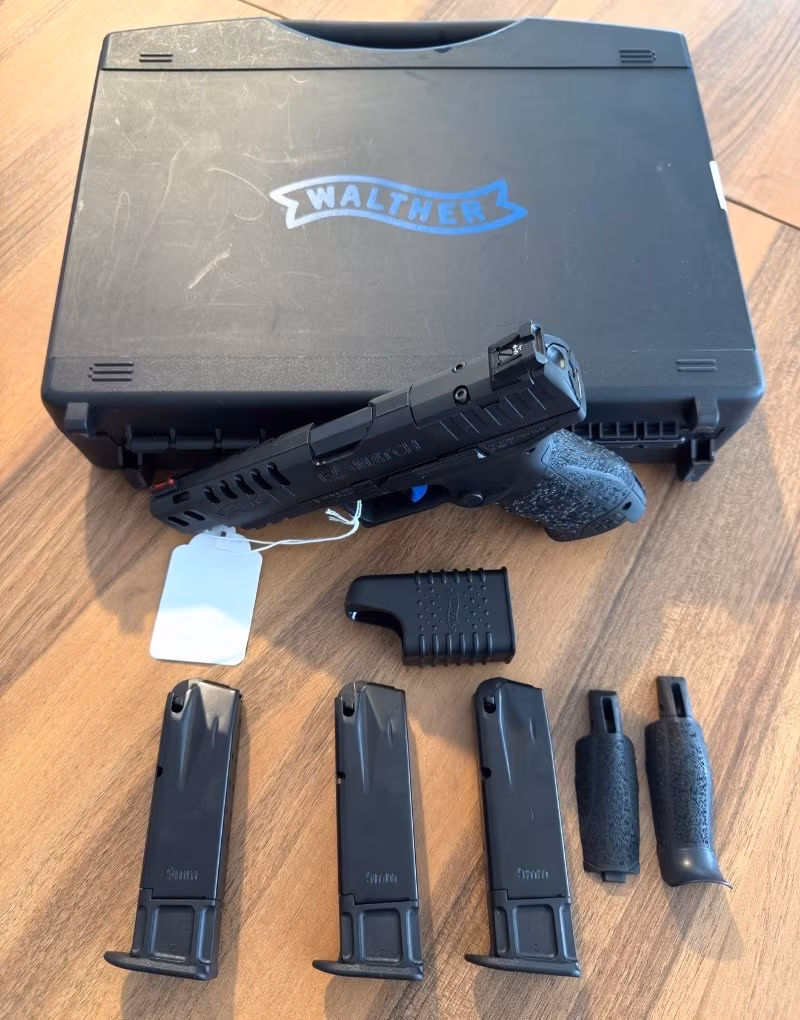 Walther PPQ Q5 Match – Üst Seviye Sportif Tabanca