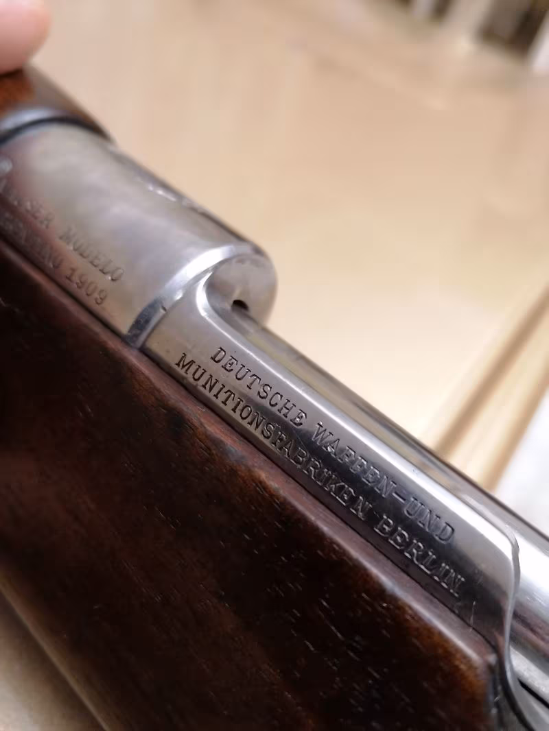 orjinal osmanlı mauser 1909