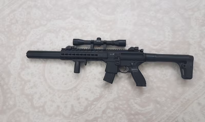 SIG SAUER MCX AIRSOFT YARI OTOMATİK SIFIR KONDİSYONUNDA TÜFEK