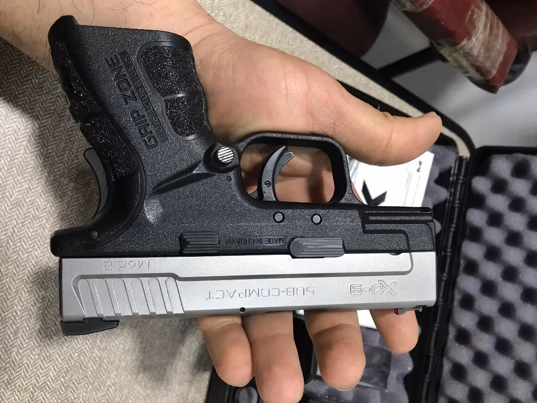 HS SPRİNGFİELD XD SUB-COMPACKT DEFENDERS 13+1 SADECE 50 MERMİ ATILDI ÇOK TEMİZ DURUMDA