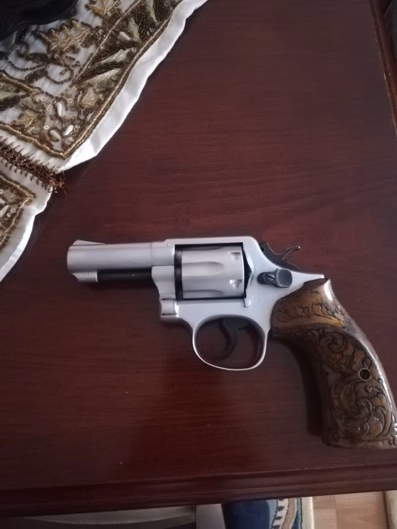 38 lik Smith wesson ABD yapımı toplu tabanca