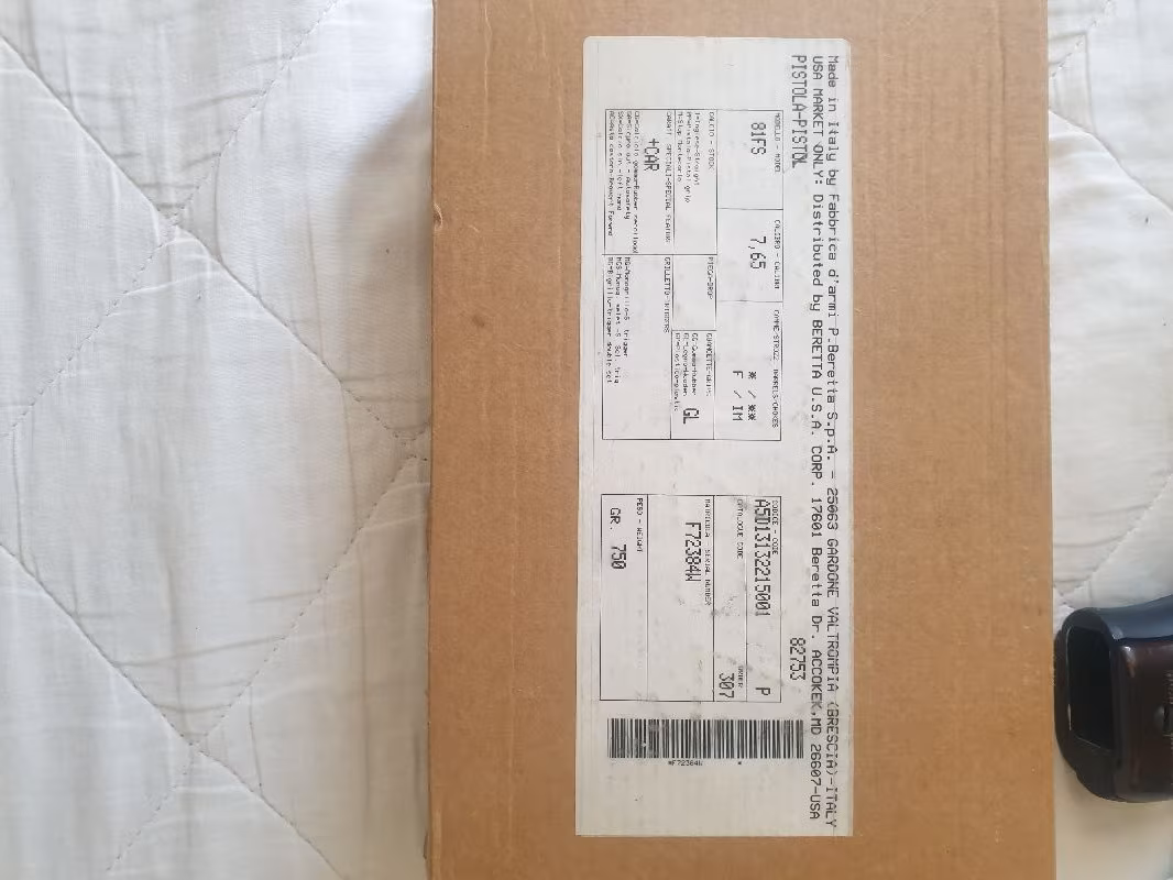 Kamu emeklisinden az kullanılmış nadir bulunan meşhur 81F Beretta Cheetah