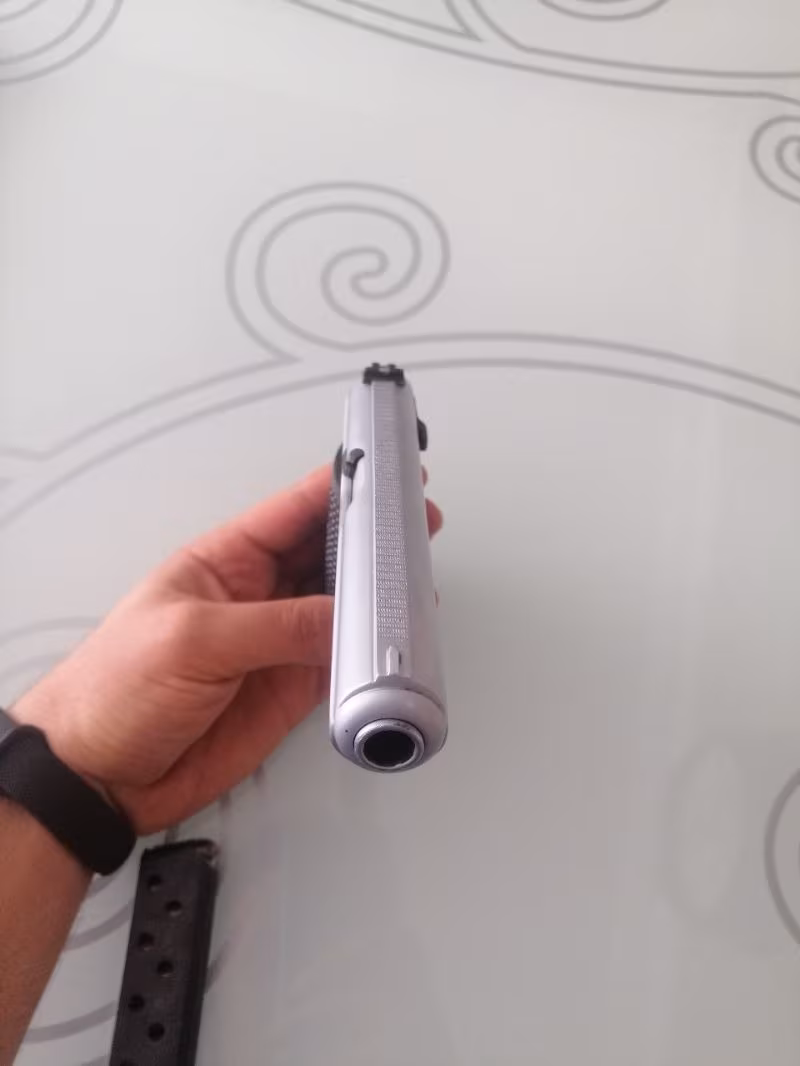 KIRIKKALE KISA 9 TERTEMİZ MERHUM EMEKLİ POLİSTEN. KROM MIKELAJ KAPLAMALI