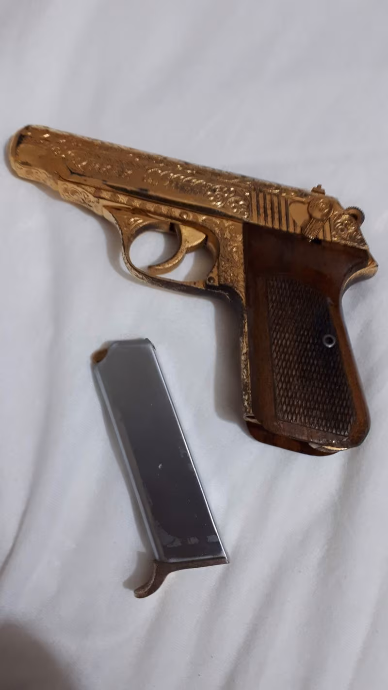 Kırıkkale 7.65 altin sarı gravyürlü