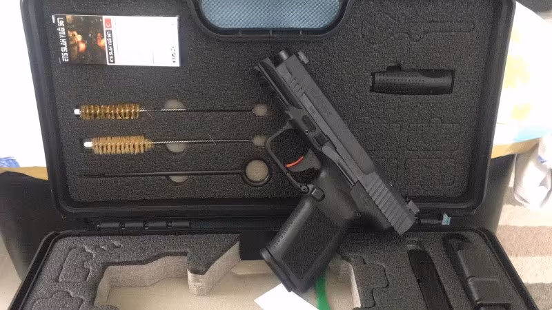 Memurdan sıfır kutusunda Canik 55 Sf Mete S