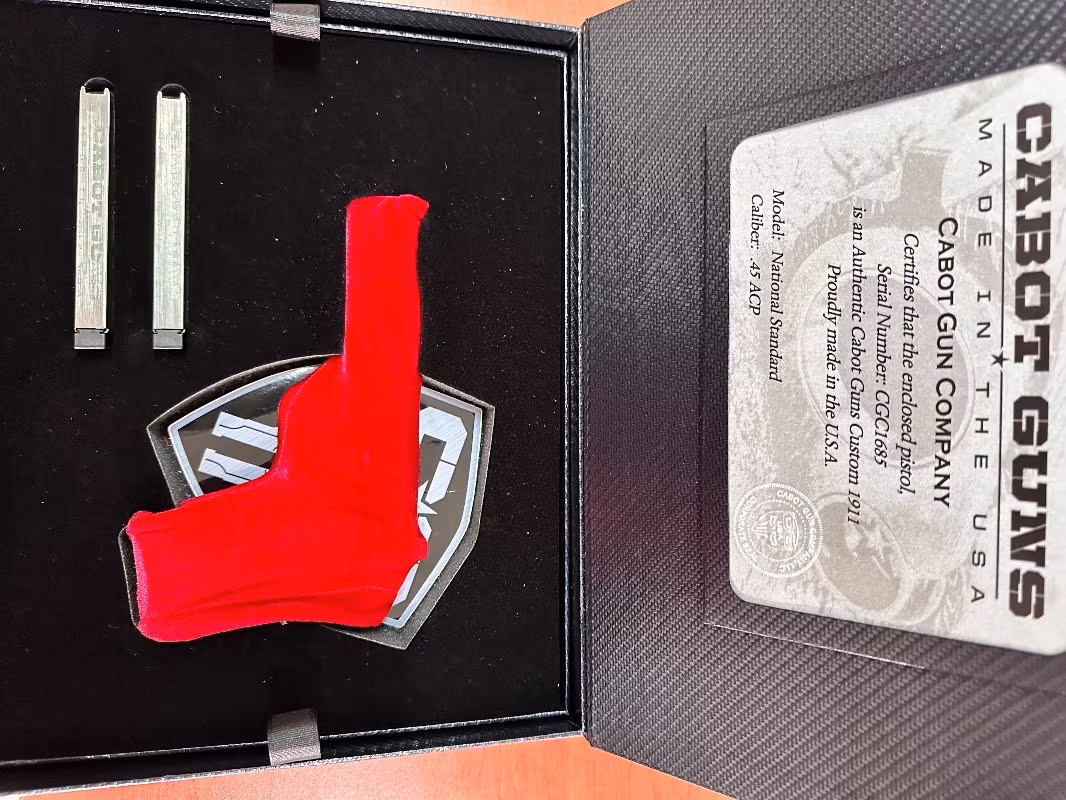 CABOT NATİONAL STANDARD 1911