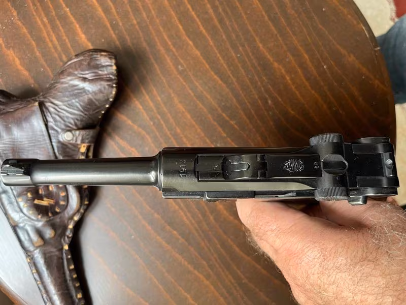 DWM Luger Parabellum P08 1913 9×19 mm.