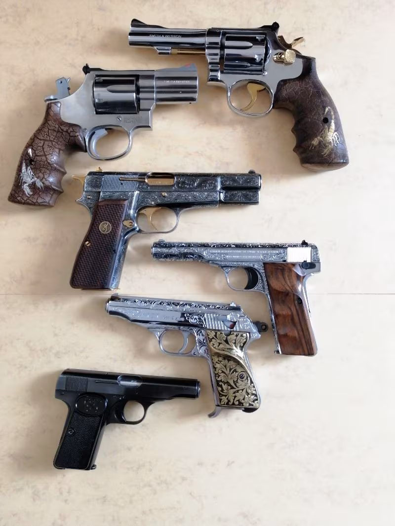 EMNİYET MENSUBUNDAN ÇOK TEMİZ KULLANILMIŞ 7,65 YÜZÜKLÜ BROWNİNG