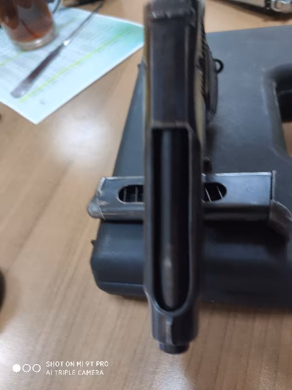 1934 model çerçeveli beretta antika