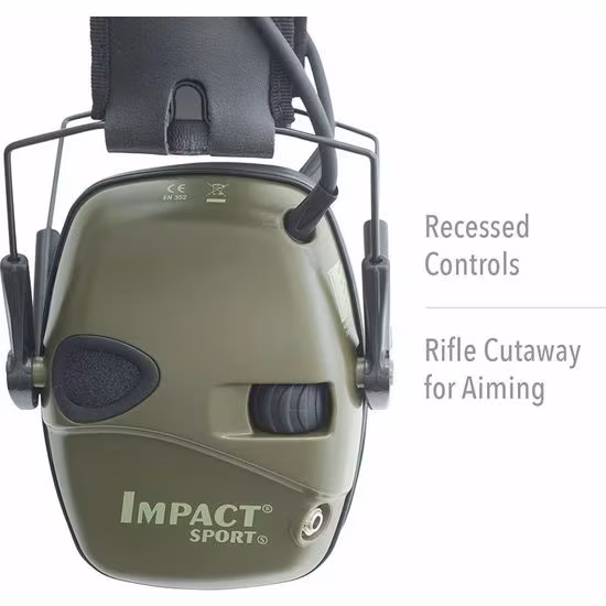Elektronik Atış Kulaklığı ( Howard Leight Honeywell Impact Sport )