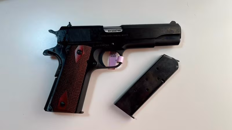 Memurdan Hiç Kullanılmamış COLT 1911 CLASSIC 45 ACP