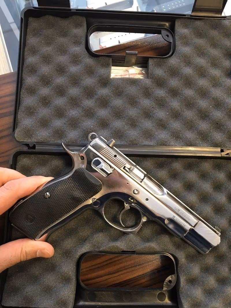 CZ 75B (YENİ SERİ ORJİNAL PARLAK STAİNLESS)