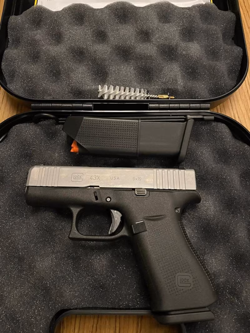 SIFIR GLOCK 43X Silver Slide
