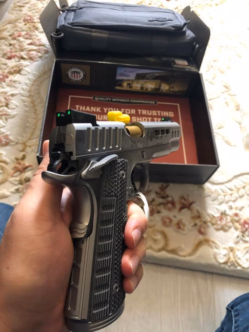 SIFIR hiç kullanılmadı, KİMBER RAPİD DAWN 45 ACP
