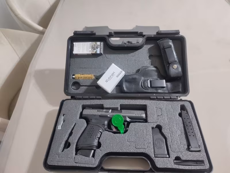 Kamu Personelinden Ruhsatlı temiz bakımlı aksesuarlı CANİK TP9 ELİTE-S TUNGSTEN