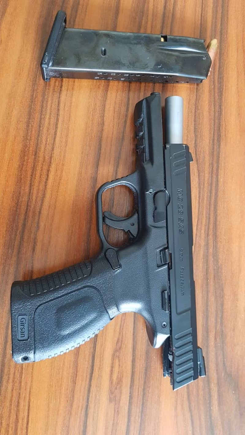 GİRSAN MC28 SAS 9mm Parabellum Taşıma Ruhsatlı az kullanılmış