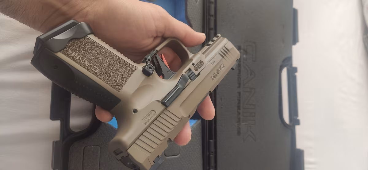 Canik tp9 elite-s combat sahra , sıfır gibi