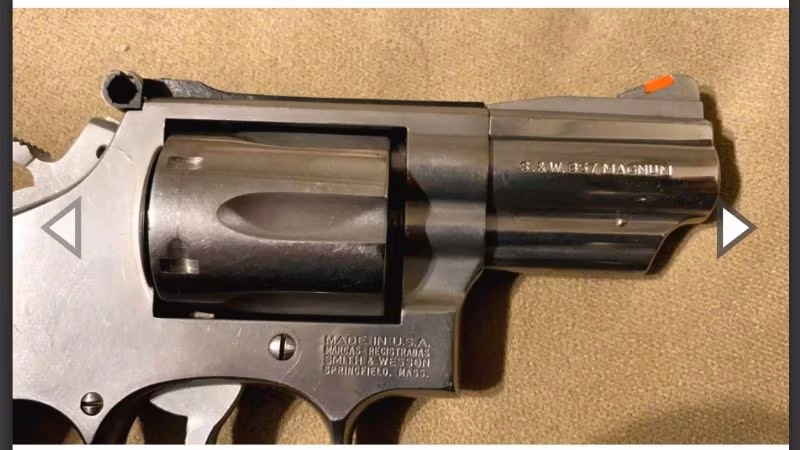 Çok temiz Smith Wesson 357 Magnum