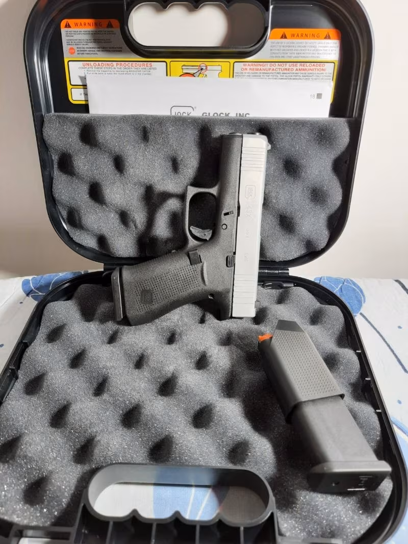 GLOCK 43X SİLVER SIFIR!!