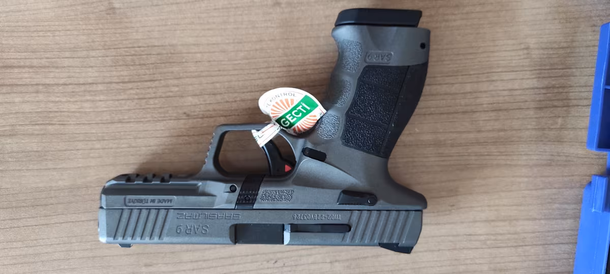 SARSILMAZ SAR 9 PLATINUM SIFIR KUTUSUNDA