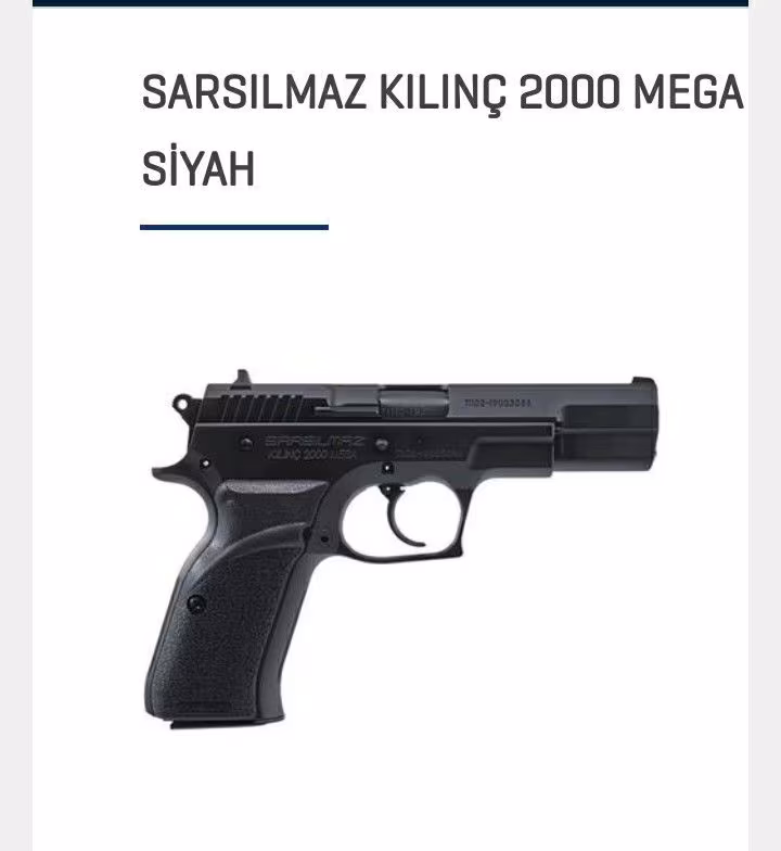 kılınç 2000 mega siyah