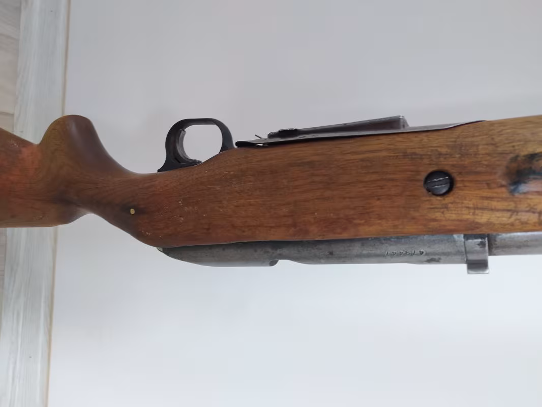 Eşi benzeri yok. Şarjörlü antika tüfek, yivsiz