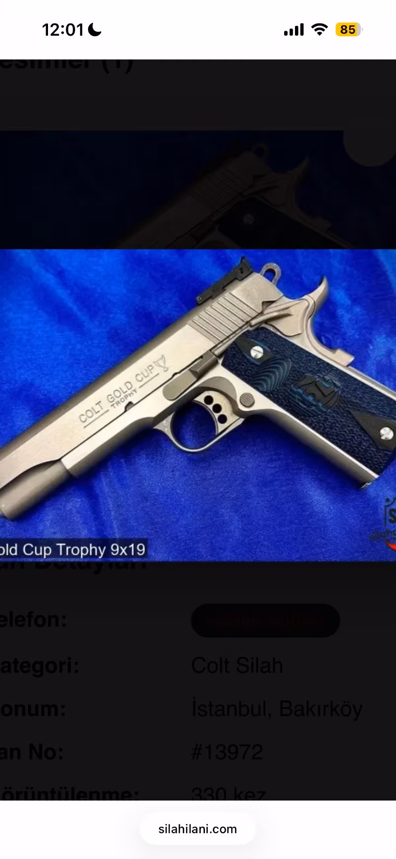 COLT GOLD CUP TROPHY