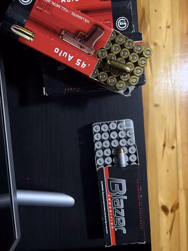 İthal fişek ve H&K Usp 45 Custom Sport