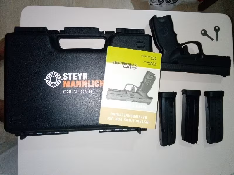 0 AYARİNDA STEYR L9A1..2 ŞARJÖR DENEME ATIŞI YAPİLMİSTİR