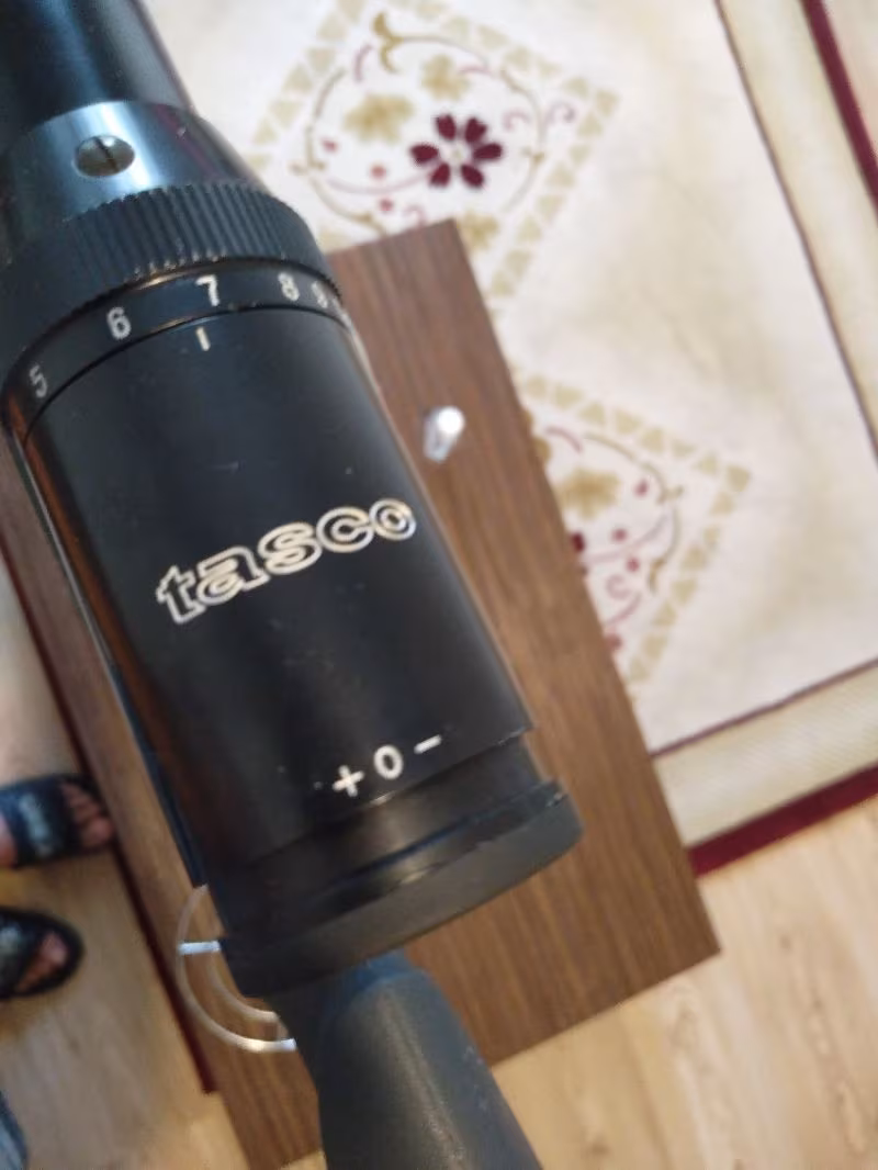 Havalı tüfek ve dürbün