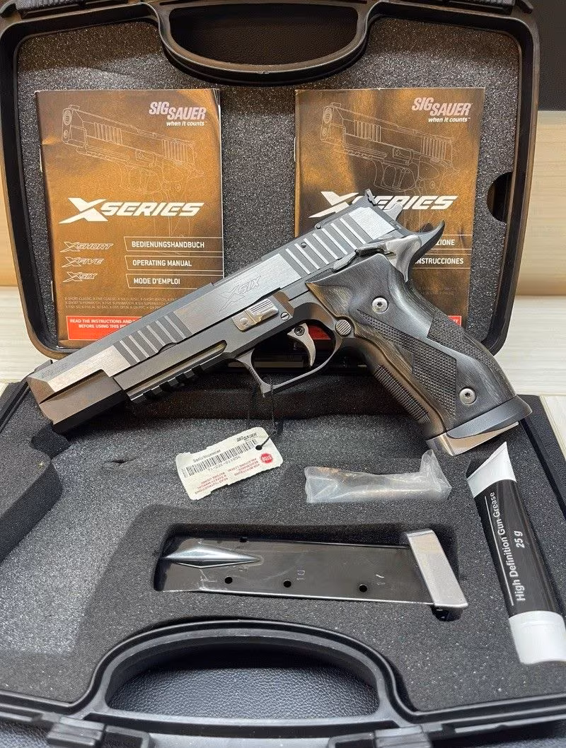 Sigsauer x6 blackdiamond ayarlanabilir tetik