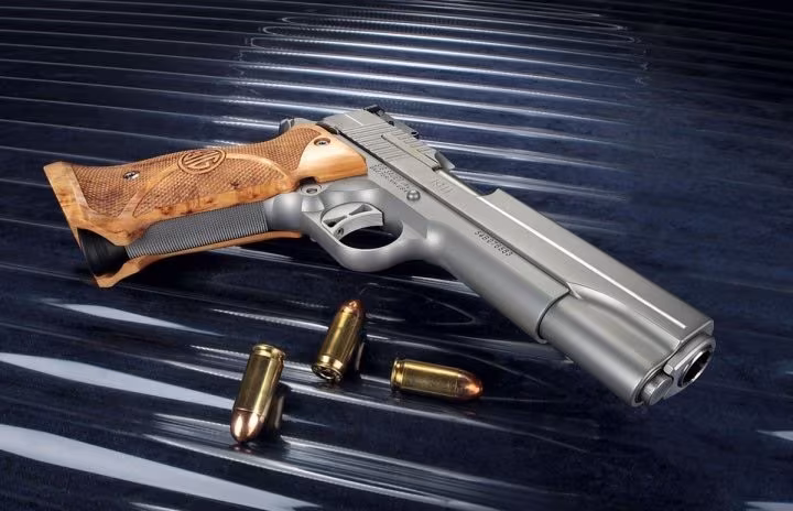 SIG 1911 Stainless Super Target Limitli