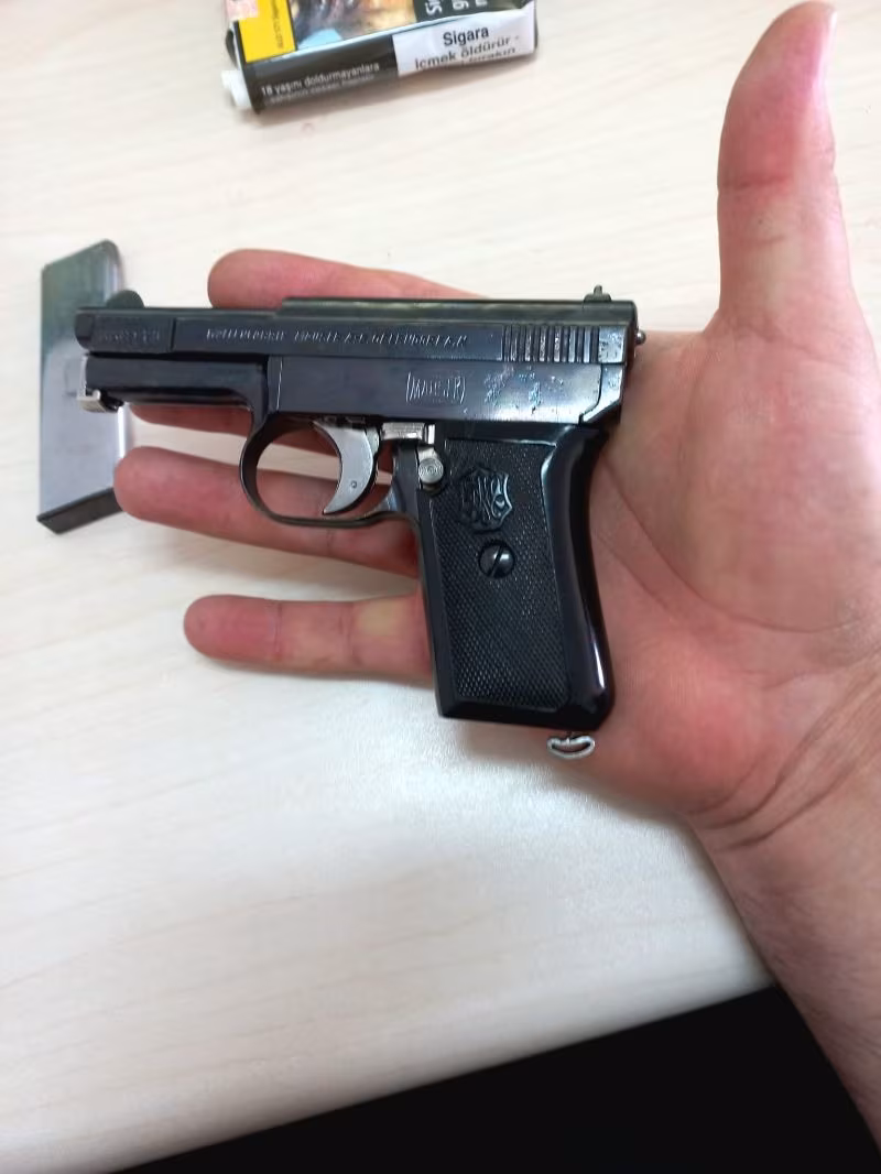 KOLEKSİYONLUK ANTİKA ALMAN MAUSER MODEL 1914- 6.35mm