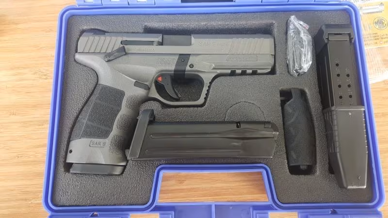 SAR9 Mete Platinum 3 Şarjör (100 Mermi atıldı)