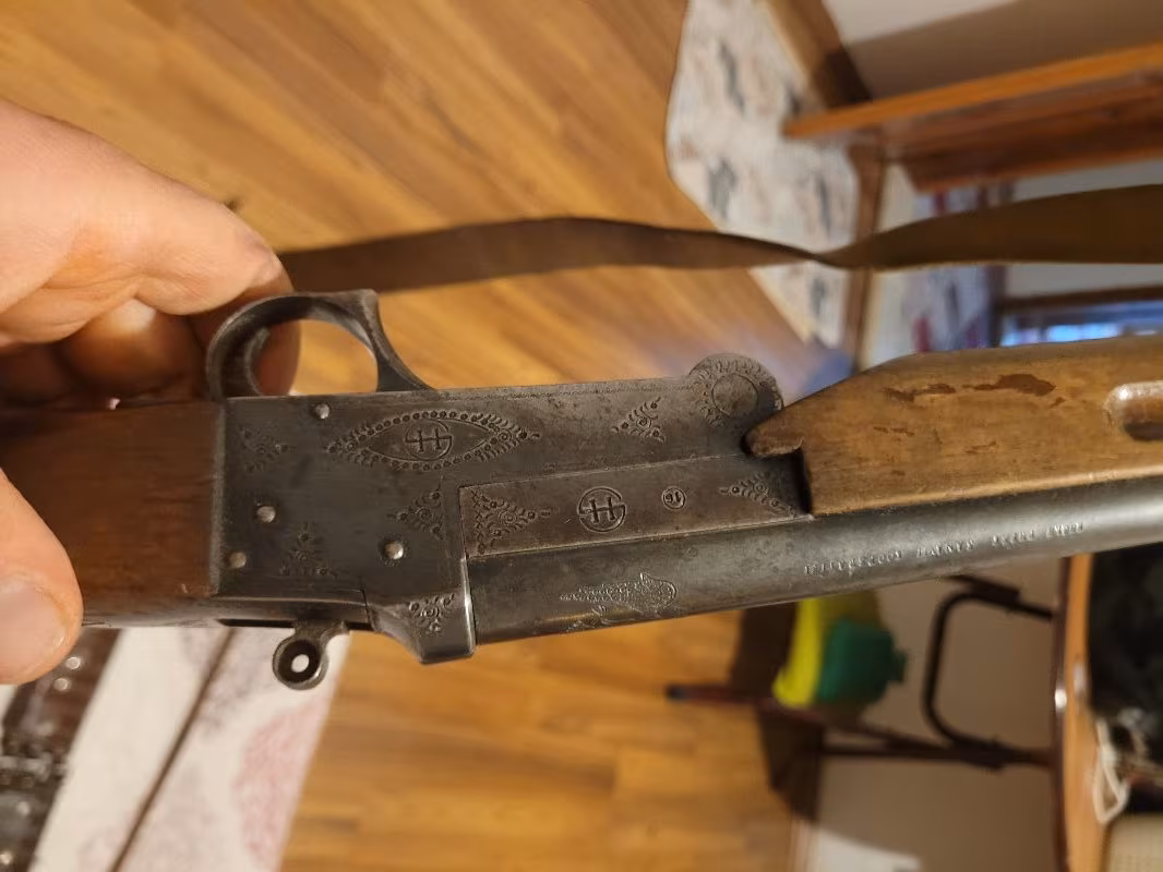 Huglu tek kirma fransiz namlu