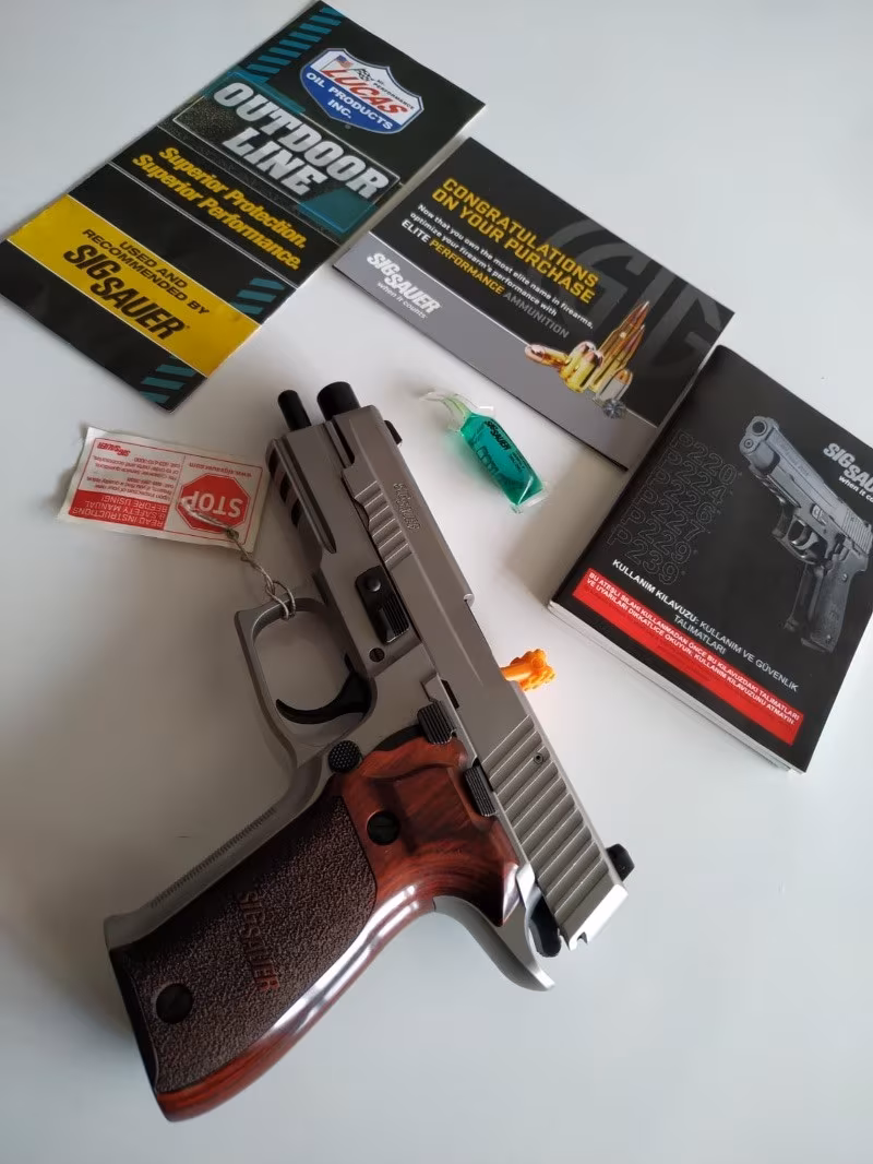 Sig SAUER P226 Stanliess Elite Sıfır Kutusunda