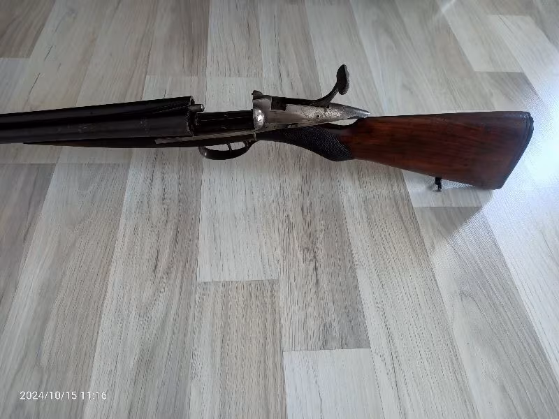 fransiz halifax cifte no:3 yivsiz tüfek