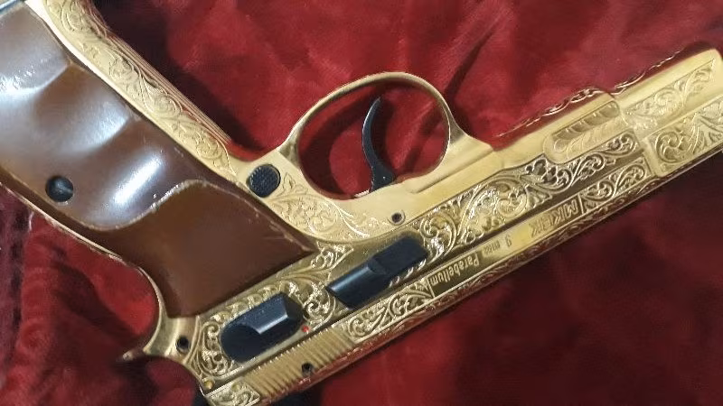 CANİK 55 TAMAMI FABRİKASYON ALTIN KAPLAMA VE İŞLEMELİ