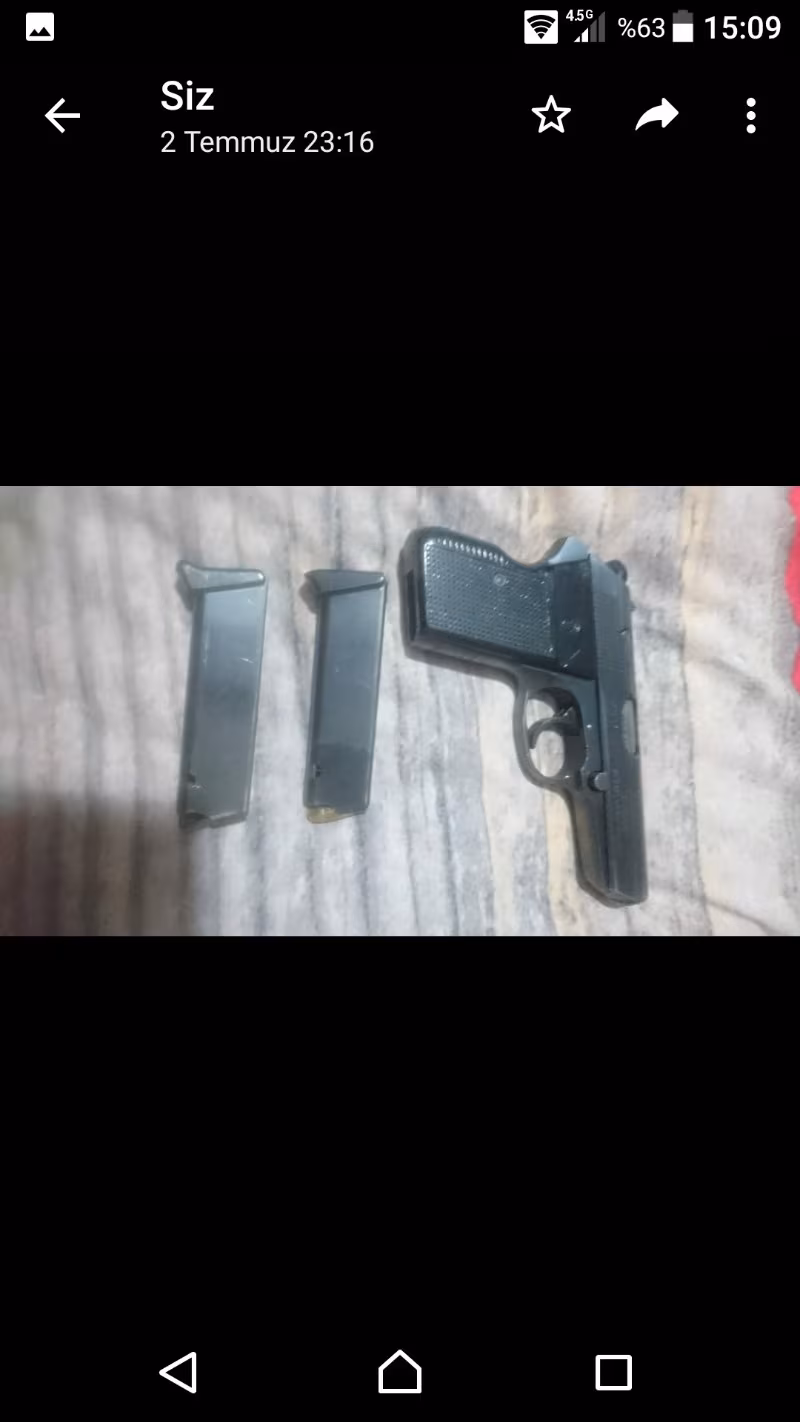 EMEKLİ SUBAYDAN RUHSATLI VİZOR