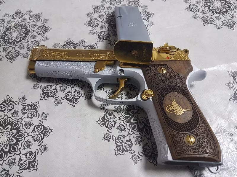 SahibindenAltın kaplamalı. Osmanlı tuğra işlemeli