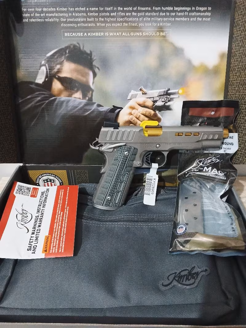 Kimber 1911 Rapide Dawn .45 ACP – Sıfır, Kutulu, Koleksiyonluk – Mersin