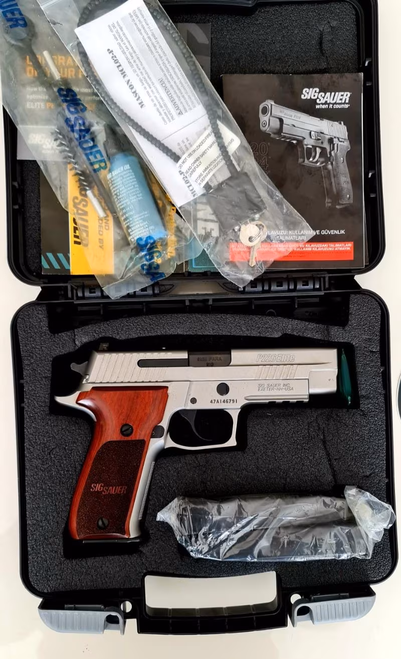 KAMU PERSONELİNDEN SIFIR SIG SAUER P226 ELITE