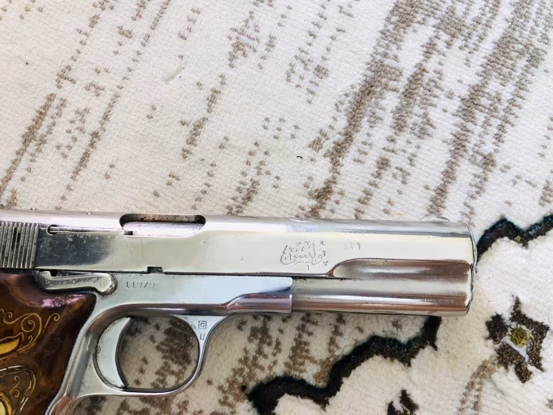 Osmanlı tuğralı polis silahı