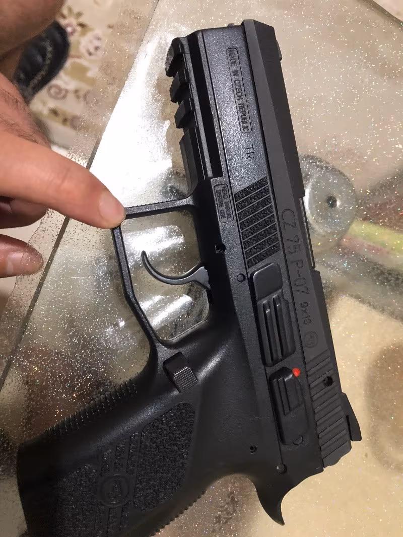 Cz-75 P-07 DUTY MODELİ SIFIR AYARINDA AZ KULLANILMIŞ