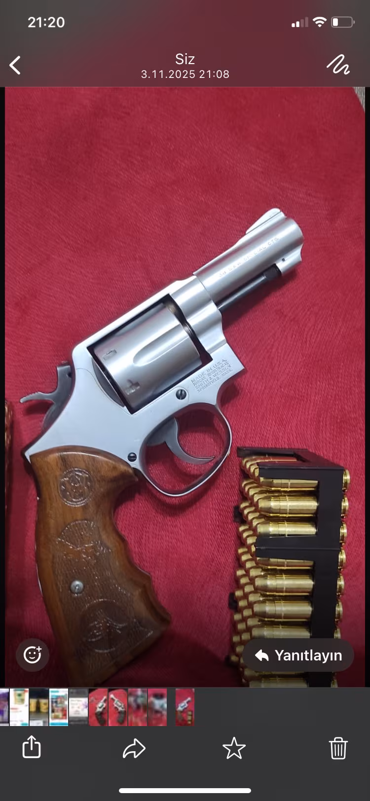 Uygun fıyata 38 lik Magnum Smitwesson