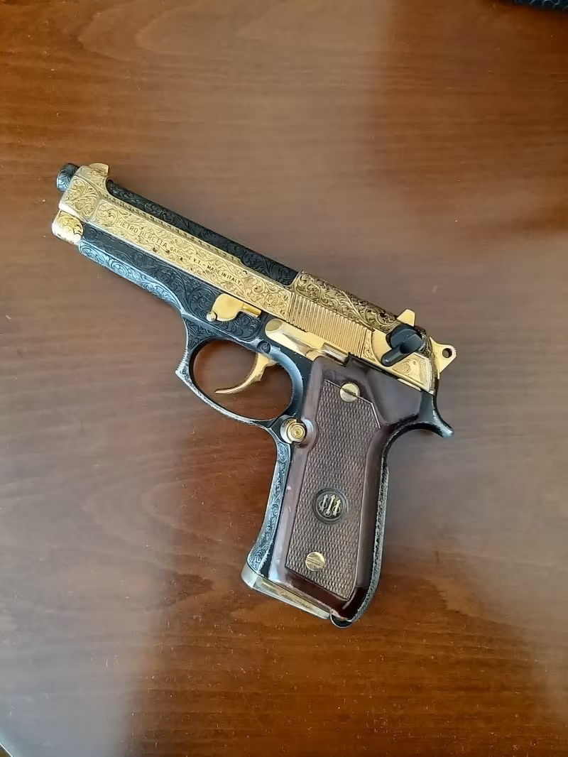 Acil Beretta 92fs Altın Kaplama